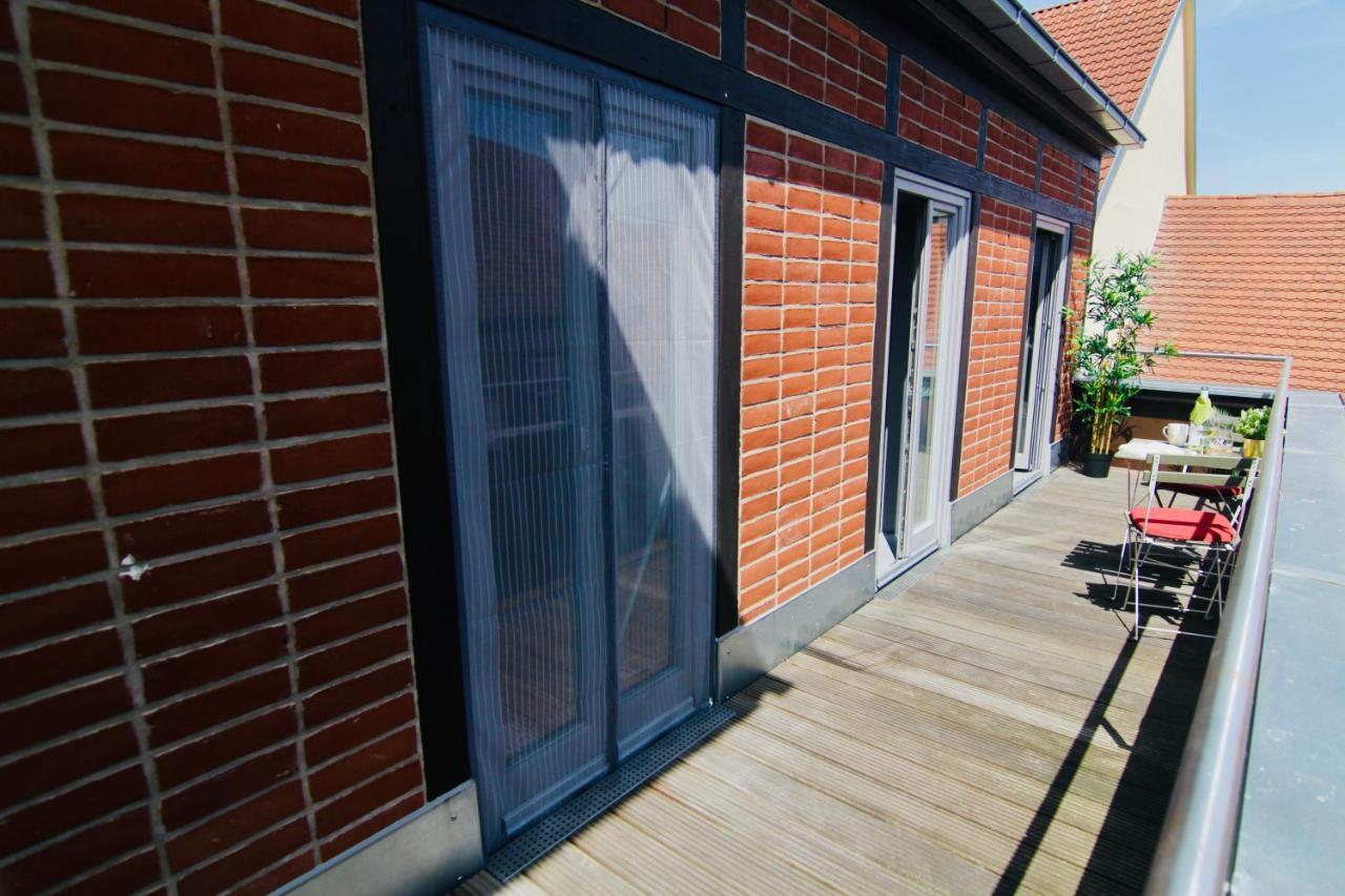 Domspatz, 50Qm, Top-Lage, Style, Dachterrasse, Business Schwerin  Exteriér fotografie